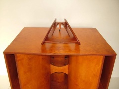 Hornst nder oval Kirschrot 13